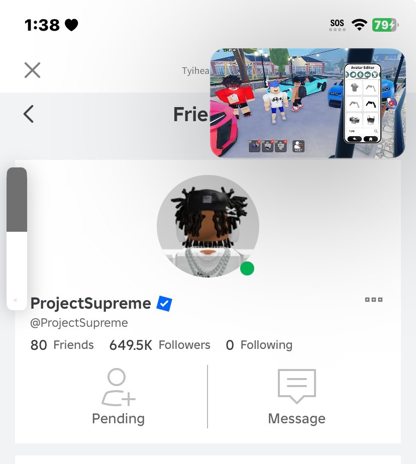 i found it on Roblox 

#projectsuppreme