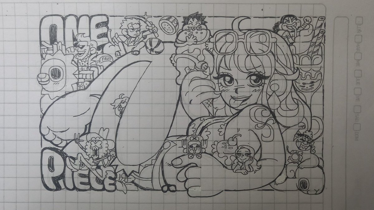 thomdrower's tweet photo. second attempt🧡 I changed things so that everything will work because of my drawing proportions

#ONEPIECE1121 Nami Color Spread https://t.co/jXR3I657De