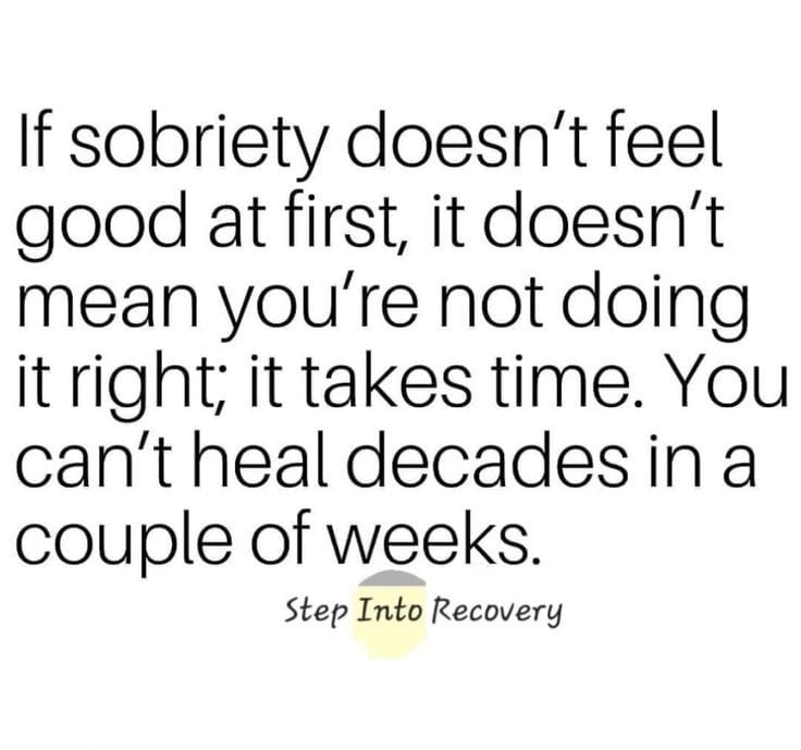 SERENITYREHABKE's tweet photo. Healing Takes Time
Sobriety is a journey, not a destination. If it doesn’t feel good at first, remember, it’s a process. Healing takes time, and that’s perfectly okay. You can't heal decades in a couple of weeks. Stay strong and keep moving forward. #Sobriety #Recovery https://t.co/7zHeKTnqhf