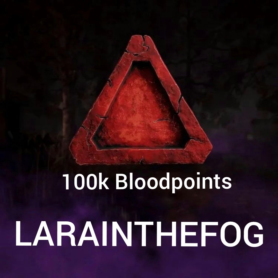 Code "LARAINTHEFOG" for 100k BP.