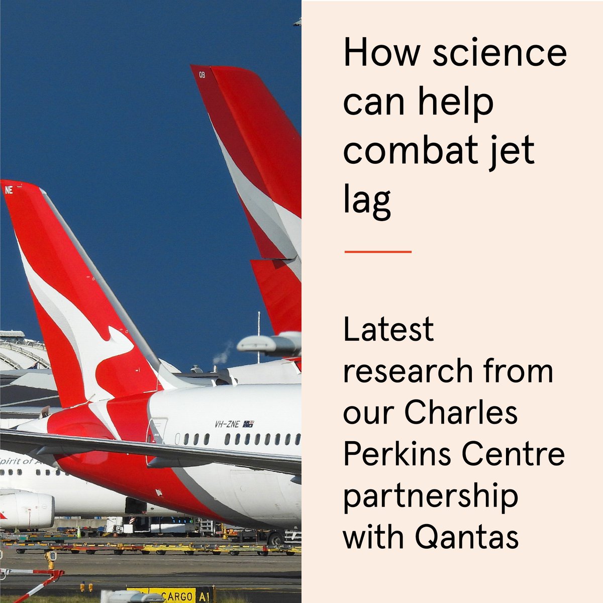 Fighting jet lag with science: A new, evidence-based lighting design on Qantas's A350 aircraft could reduce passengers' jetlag by aligning their body clocks ⏱️ to their destination's time zone while still flying

Research translation &amp; impact, this unique design is the result of