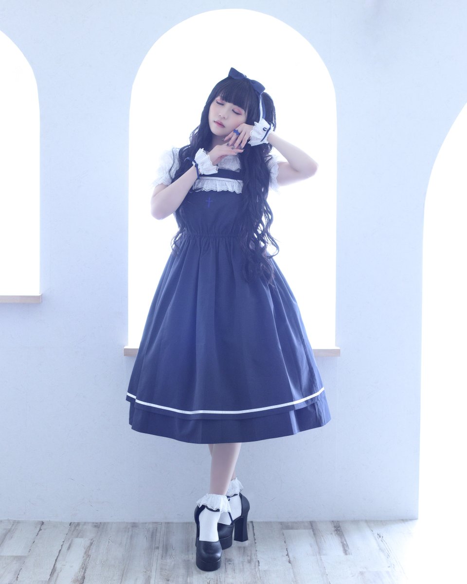 Moi-meme-Moitie クルーソックス お袖留め