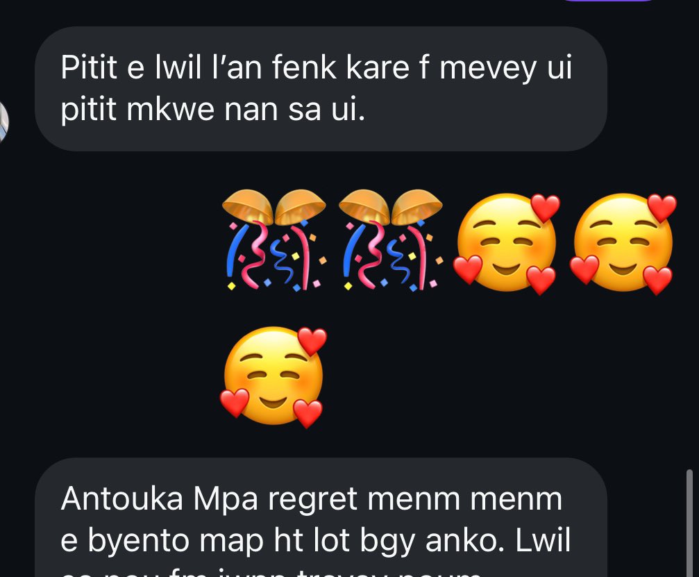 tifanmXla's tweet photo. Pi bon , pi santi bon, pi bon énèji
Lwil chans lan, lwil pwosperite a,lwil depiw pase’l fòk moun swiv ou an, fòk moun kanpe gade’w,lwil kap fèw jwen travay la, lwil kap fè yo tombe damou’w lan, lwil mirak la…

#magicoil #unisex #love #charm #money #success #prosperity #dmfororders📥 
#magic #spiritualist  #money #spirituality ##moneyoil #abundance #homemade #spiritualinspiration #unisex #espiritualidad #voodoodoll 
#magical #herbaloils #exito #prosperidadyabundancia 
#organic #naturalherbs #essentialoils #jojobaoil #vegetaloil #realtestimony 
#dmfororders📥 #testimonial