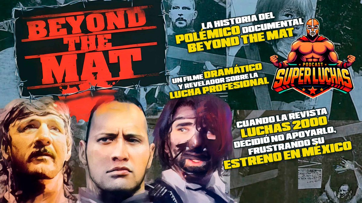 ocampoxlaw's tweet photo. Mañana, en el episodio 7 del #Podcast de #SuperLuchas, recordamos el mítico documental #BeyondTheMat https://t.co/cvwmYNVD36