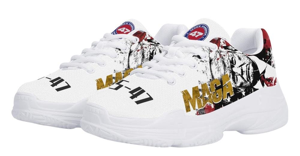 kpkkprasanth's tweet image. 💥👟 Our MAGA 45-47 sneakers feature a unique design, durable build, and are perfect for all seasons. Rock the MAGA style now! 💥👟 #AllSeason #DurableBuild

Order Here: goaff.pro/kykvae
Order Here: