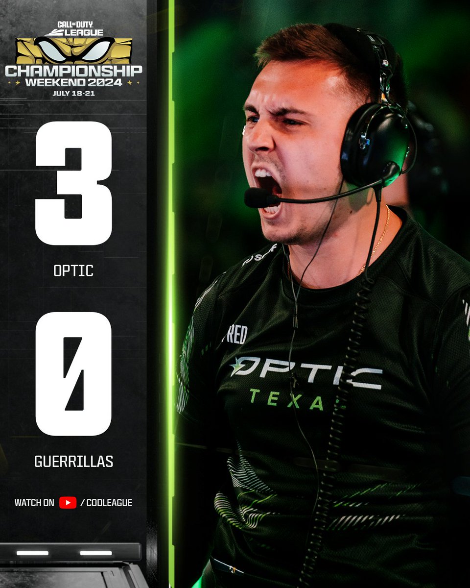 CODLeague's tweet photo. Strong start to #CODChamps for @OpTicTexas 🧱 https://t.co/E41tGVVDFC