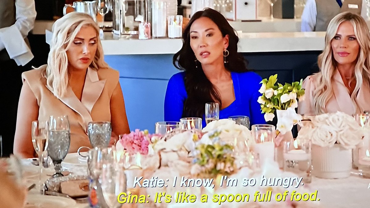 “I don’t understand why everything is like, not bread.”
       - Gina Kirschenheiter. #RHOC