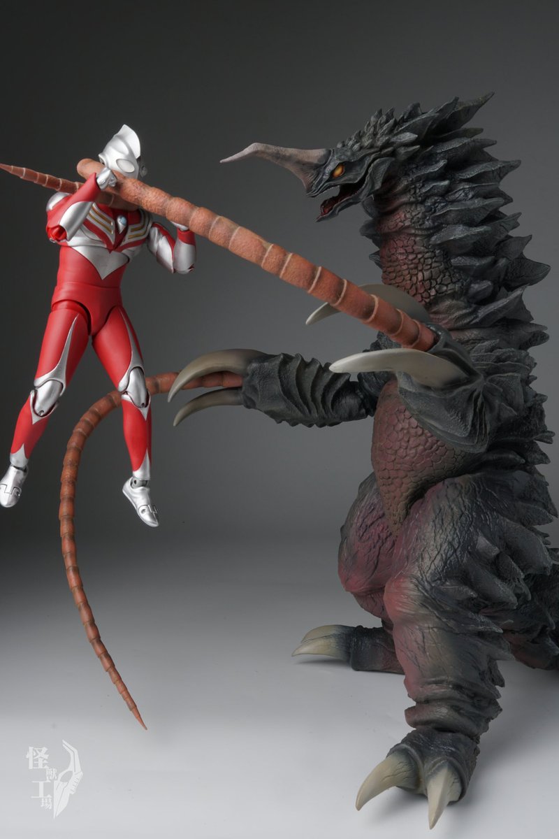 怪獣工場2024シリーズ2 ウルトラマンティガより—— バリヤー怪獣 ガギ