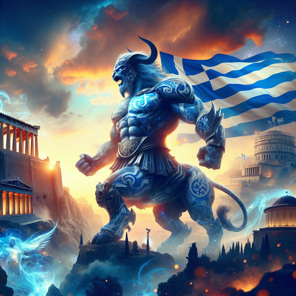 UltimusAI_com's tweet photo. When countries become epic monsters 😱
Using AI to create countries as Monsters.
#ai #aimonster #monster #aigenerated #countrymonster  #greece https://t.co/Ht9XvBkNTF