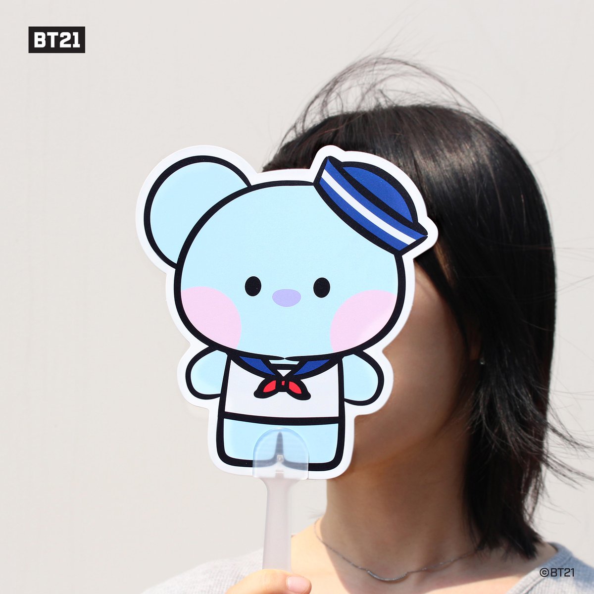 ✨출시기념 10% off✨ BT21 minini HAND FAN [MARIN] 시원한 바람 솔솔~ BT21 minini 부채 마린으로 여름 나기 대작전! 출시 기념 10% 할인 행사 중이니, 놓치지마세...