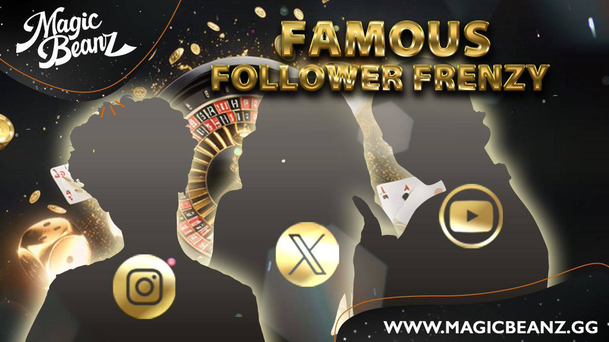 MagicBeanzgg's tweet photo. Hey! Have you heard about the Magic Beanz Famous Follower Frenzy?

Connect with potential ambassadors and affiliates for Magic Beanz and be rewarded! 👑

$1,000 for each bounty delivered!

Read more about it in our Telegram group:
https://t.co/r83Uc0O6dr

#MagicBeanz #Affiliates https://t.co/D00JxKmi1r