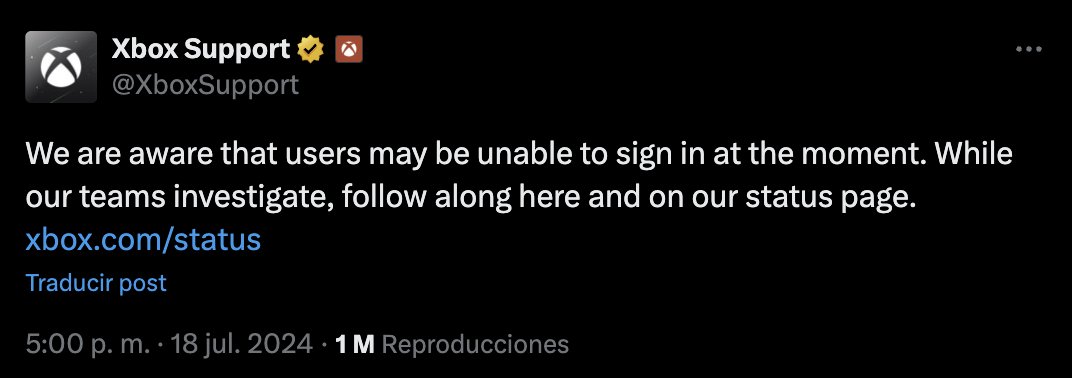 JaribBlanco's tweet photo. @XboxMexico Mas de dos horas y no pueden arreglar los servidores. 😠 https://t.co/SmZRguKUnh https://t.co/V7YtsQAzBW