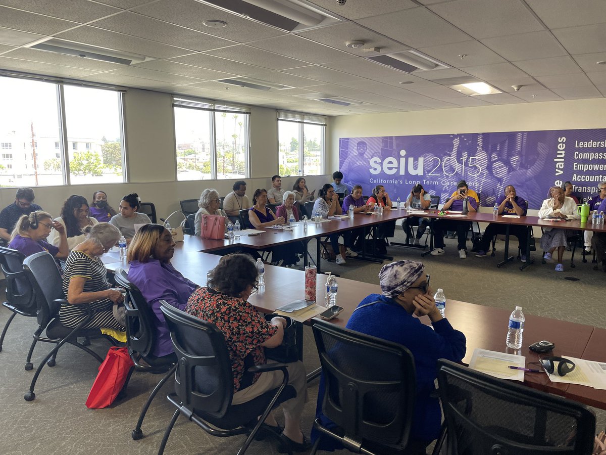 publicbankla's tweet photo. Los Angeles labor &amp; coalition leaders gathered at @SEIU2015 in support of #CalAccount. Fee-free banking is crucial to help nearly 8 million un/underbanked Californians with basic banking access! https://t.co/mJFKKgSTJS