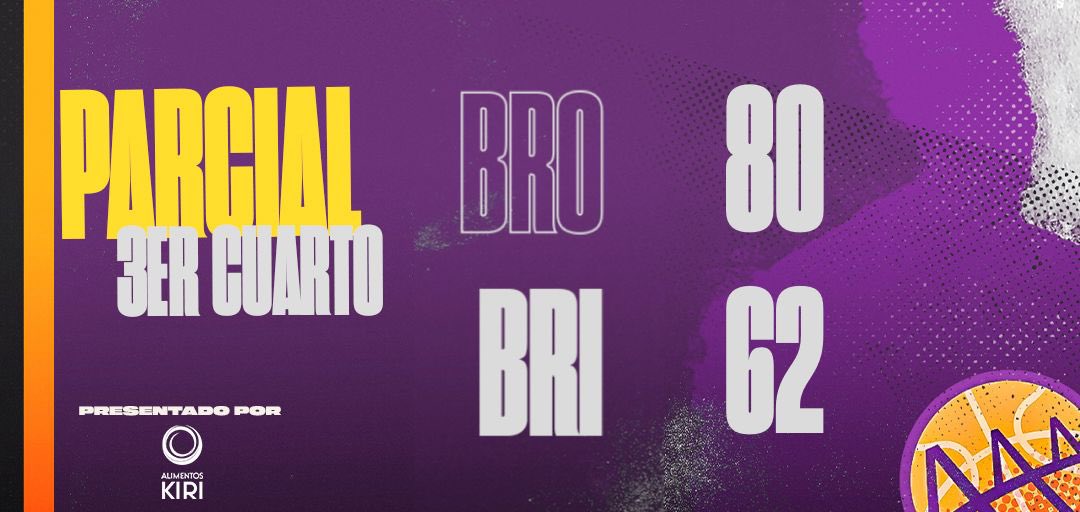 Tercer cuarto en Maracaibo #VamosBrillantes