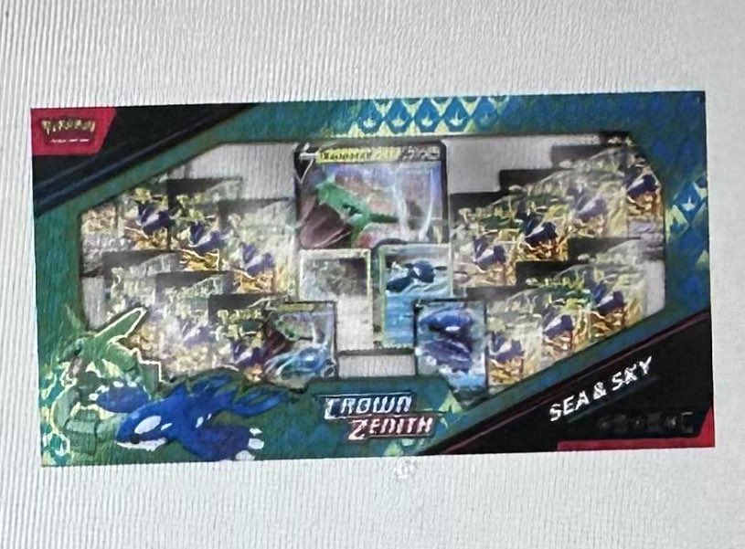 sam's club pokemon cards crown zenith Sea & Sky Premium Collection Pokmon Crown Zenith Sea &