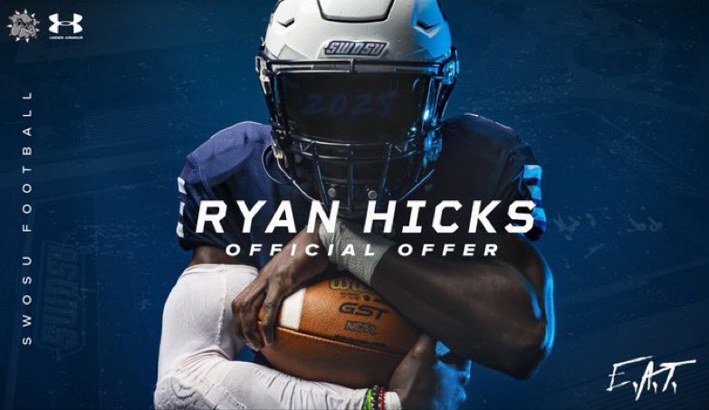 Ryan Hicks (@ryanw7161) on Twitter photo After a great talk with <a href="/coachrice_4/">Andrew Rice</a> and <a href="/boone_feldt/">Boone Feldt</a> I am blessed to receive an offer from Southwest Oklahoma State University! After a great talk with <a href="/coachrice_4/">Andrew Rice</a> and <a href="/boone_feldt/">Boone Feldt</a> I am blessed to receive an offer from Southwest Oklahoma State University!