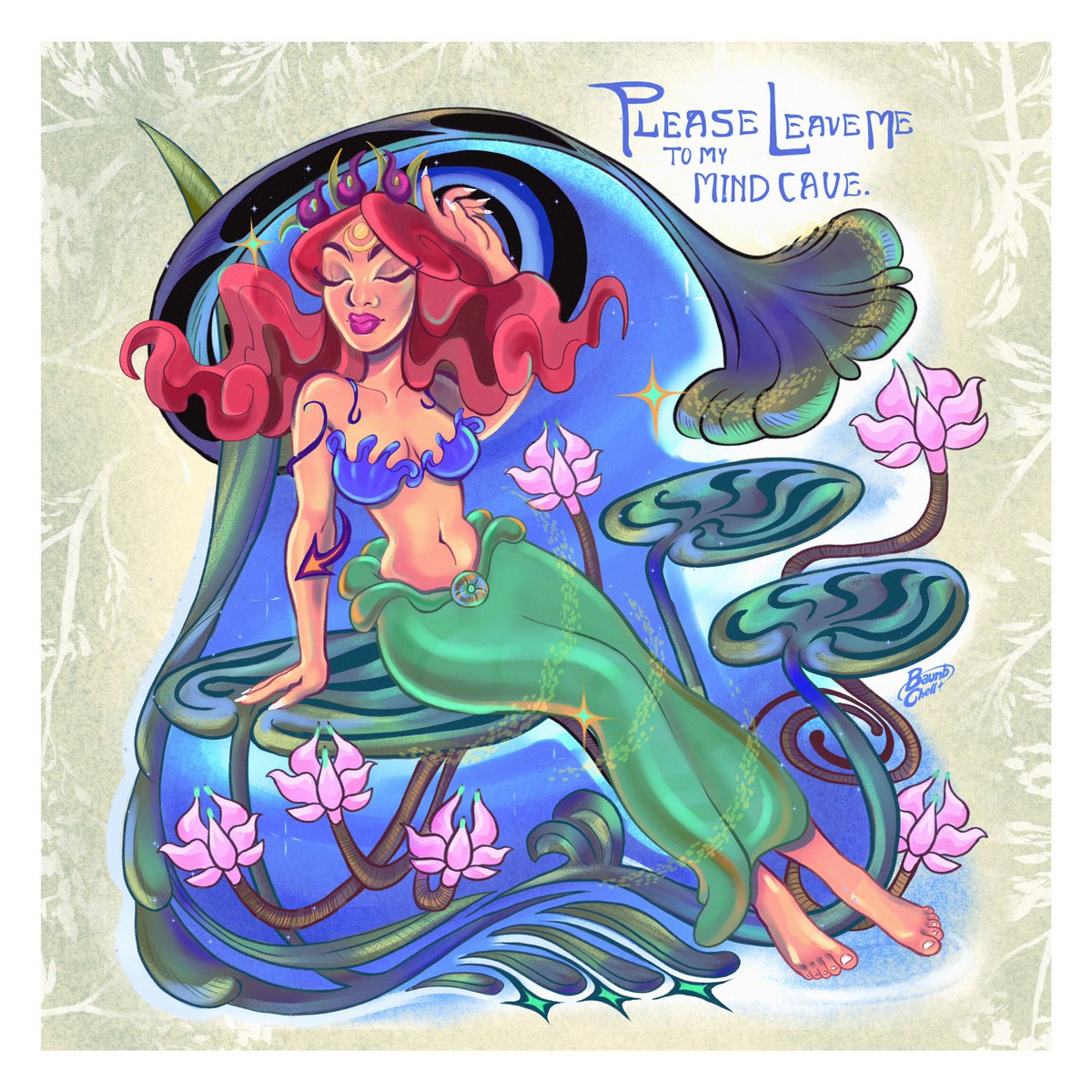 Please leave me to my mind cave.. 🌠🪷