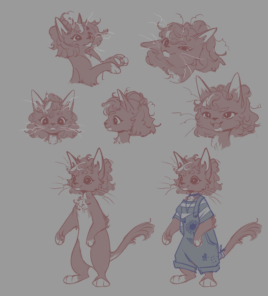 KannezArt's tweet photo. Saindo do meu buraco pra fazer a ÚNICA postagem semestral, como de praxe (ˉ▽ˉ；)...

Enfim, sumi pq fui consumida até o pescoço por trabalho, e agora que voltei a respirar resolvi criar minha primeira fursona <3 

Ainda testando a personagem, mas já amo :3
#sketches #fursona https://t.co/ClhxXzLAXg