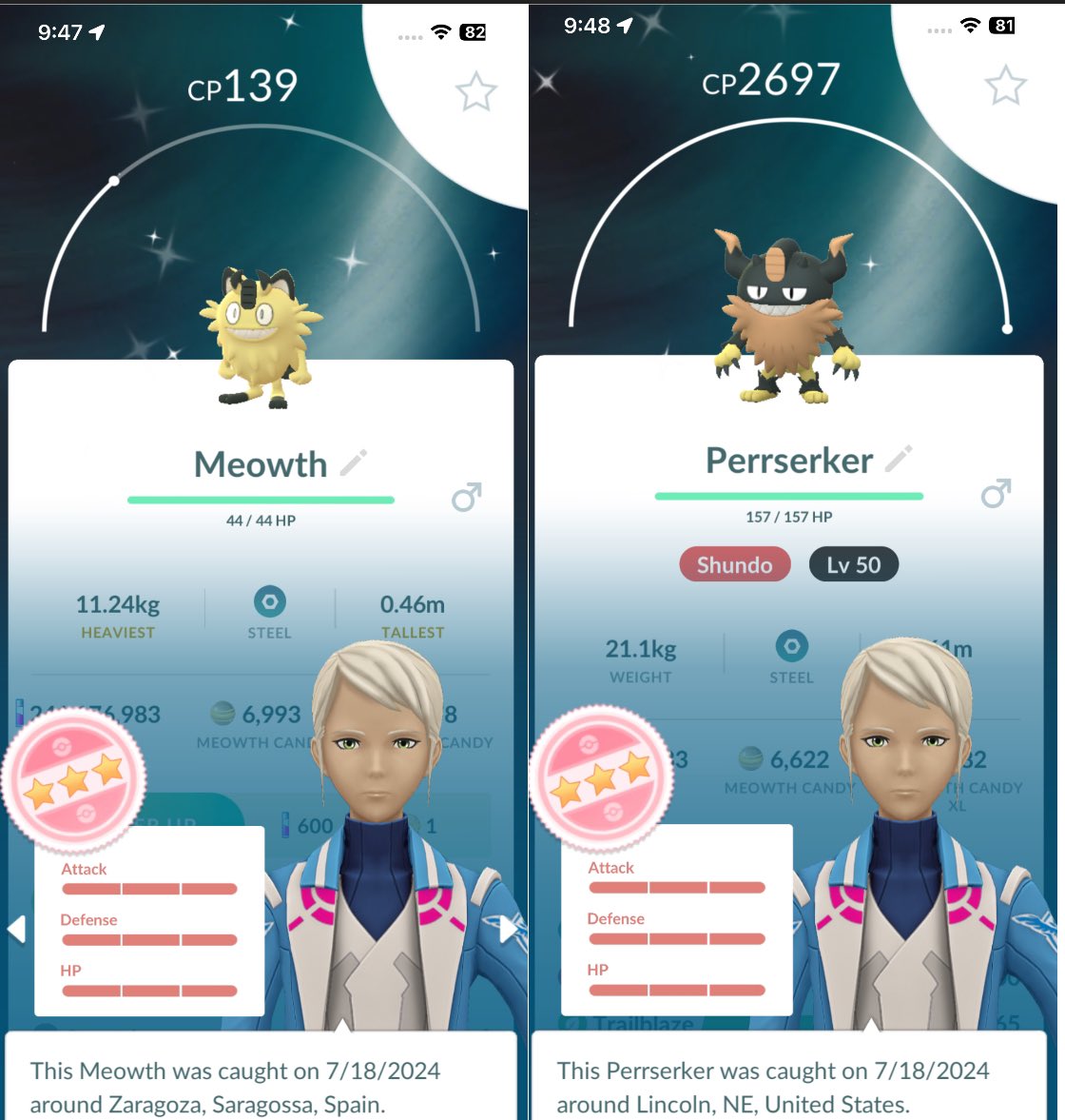 GuarCristian's tweet photo. โบ๏ธ๐ฅ๐ฏโจ Family Done
#PokemonGO #PokemonGOApp #Shundo #ShundoFamily #ShundoPerrserker #ShinyMeowth #ShinyPokemon https://t.co/Cbn9xg6C7M
