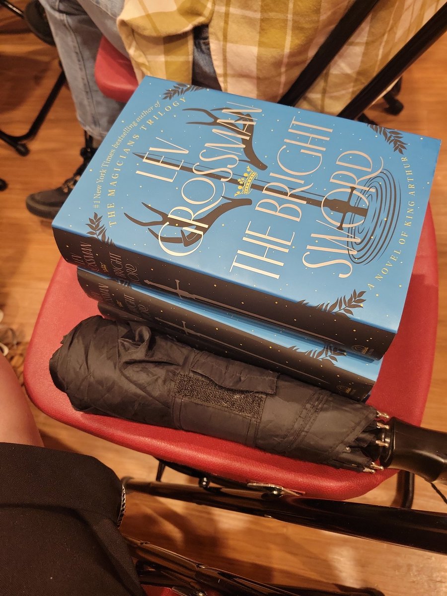 themegaloo's tweet photo. Will this become my entire personality? Likely. Loved getting to hear @leverus talk about this project, been waiting ages for my favorite author to write about one of my favorite stories and it is finally here!! https://t.co/j1KGj1cjOk