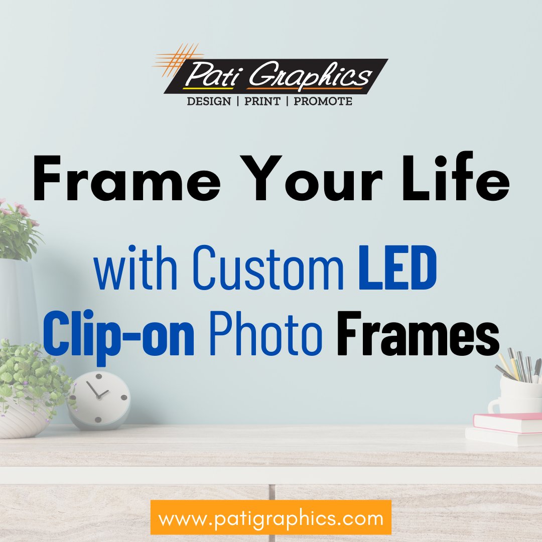patigraphics's tweet image. ✨ Frame Your Life with Custom 𝐋𝐄𝐃 𝐂𝐥𝐢𝐩-𝐨𝐧 𝐏𝐡𝐨𝐭𝐨 𝐅𝐫𝐚𝐦𝐞𝐬! ✨ #LEDFrames #CustomFrames #HomeDecor #BrightenYourSpace #MemoriesLit #patigraphics #bhubaneswar #odisha #digitalprinting #promotionalmaterialbranding