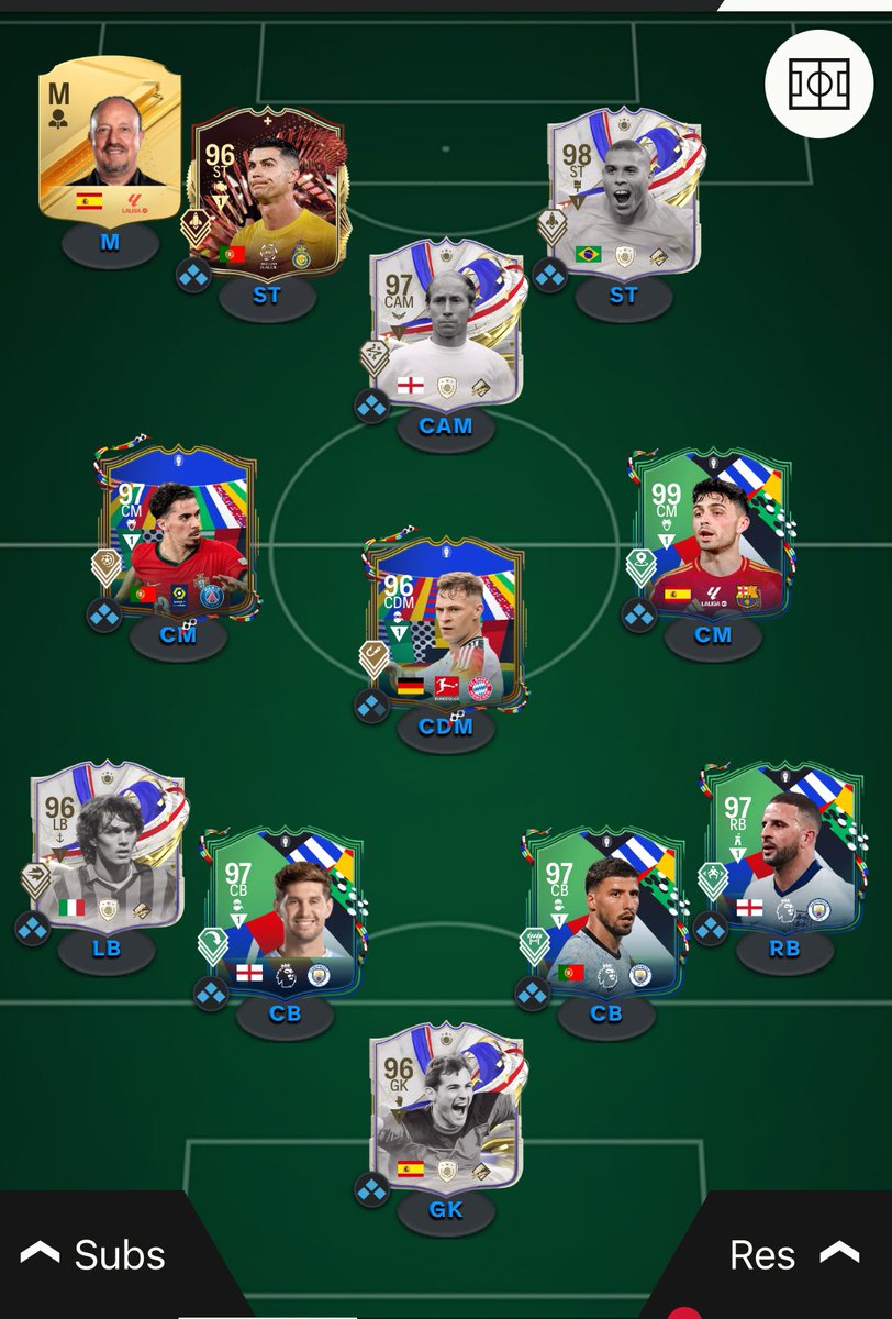 BrandoLive_'s tweet photo. Show me those pre futties teams! 🟣👀 

Most Unique/Best team gets $10 😎 https://t.co/53W4EMY3mV