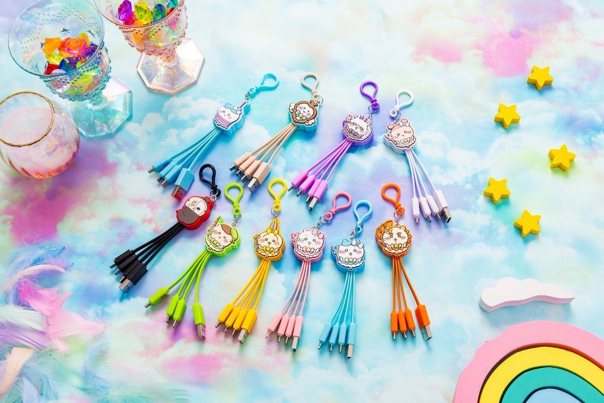 💜7月26日 新発売💜 『まじかるちいかわ マルチスマホ充電ケーブル