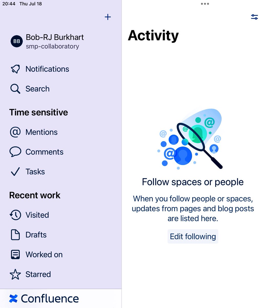 BurkhartRj's tweet image. [NeuroScape-Navigation-Pathfinders] #LLColLABoratory? 
 
support.atlassian.com/organization-a…