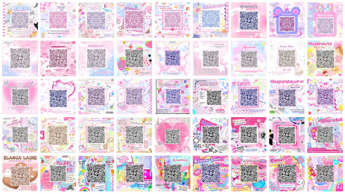 giveaway time, help repost—! 

qr deco bebas pilih untuk 3 orang pemenang, syarat:

- repost &amp; like
- follow <a href="/aichilego/">𝐚𝐢𝐜𝐡𝐢𝐠𝐨;</a> &amp; <a href="/musehaute/">𝙱𝙻𝚊𝚗𝙲𝚊</a> 
- reply alasan ikut GA ini
- khusus BA 

- wajib pakai qr deconya, tidak dibuat koleksi
- no GA hunter! 
- tidak bisa diuangkan

#zonauang