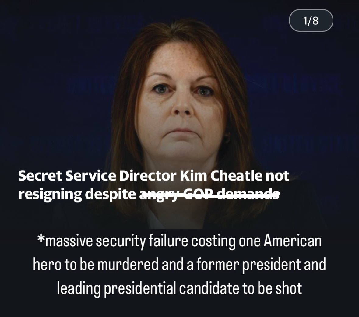 aiden60574038's tweet image. Hey @AOL fixed your headline for you. #kimberlycheatle #resignnowcheatle #wokebs