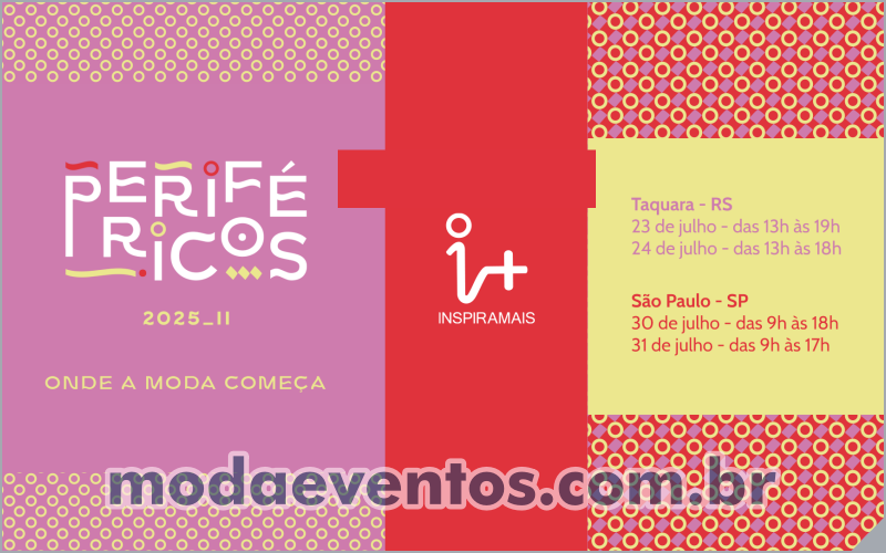 sortimentos's tweet photo. InspiraMais pesquisa Periféricos terá edição no Rio Grande do Sul e São Paulo
https://t.co/SX6NuhNvtZ
#InspiraMais #InspiraMais_2025II #RioGrandedoSul #SãoPaulo #FeirasdeModa #Moda #EventosdeModa https://t.co/cSgQddNeke
