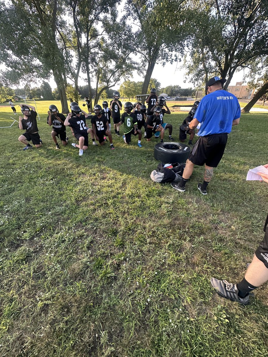 Great day for some football, I was very happy to spend it with some of the youth guys and play coach for a day. Special thanks to <a href="/BishopKearneyHS/">Bishop Kearney</a> !