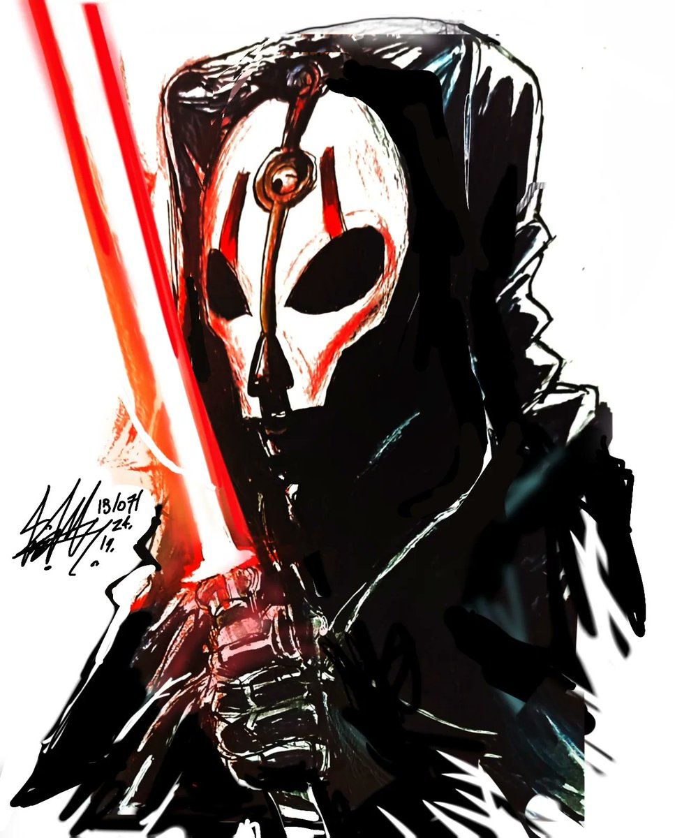 aymengo_2022's tweet photo. Hola gente cómo están? Aquí un dibujo que quería hacer hace mucho tiempo de uno de mis personajes favoritos de todo Star Wars. Darth Nihilus! 
#draw #drawing #traditionalart #lordsith #theoldrepublic #darthnihilus #starwars #starwarskotor2  #lucasarts #fanart #illustration #color https://t.co/NMcO5tw5xe