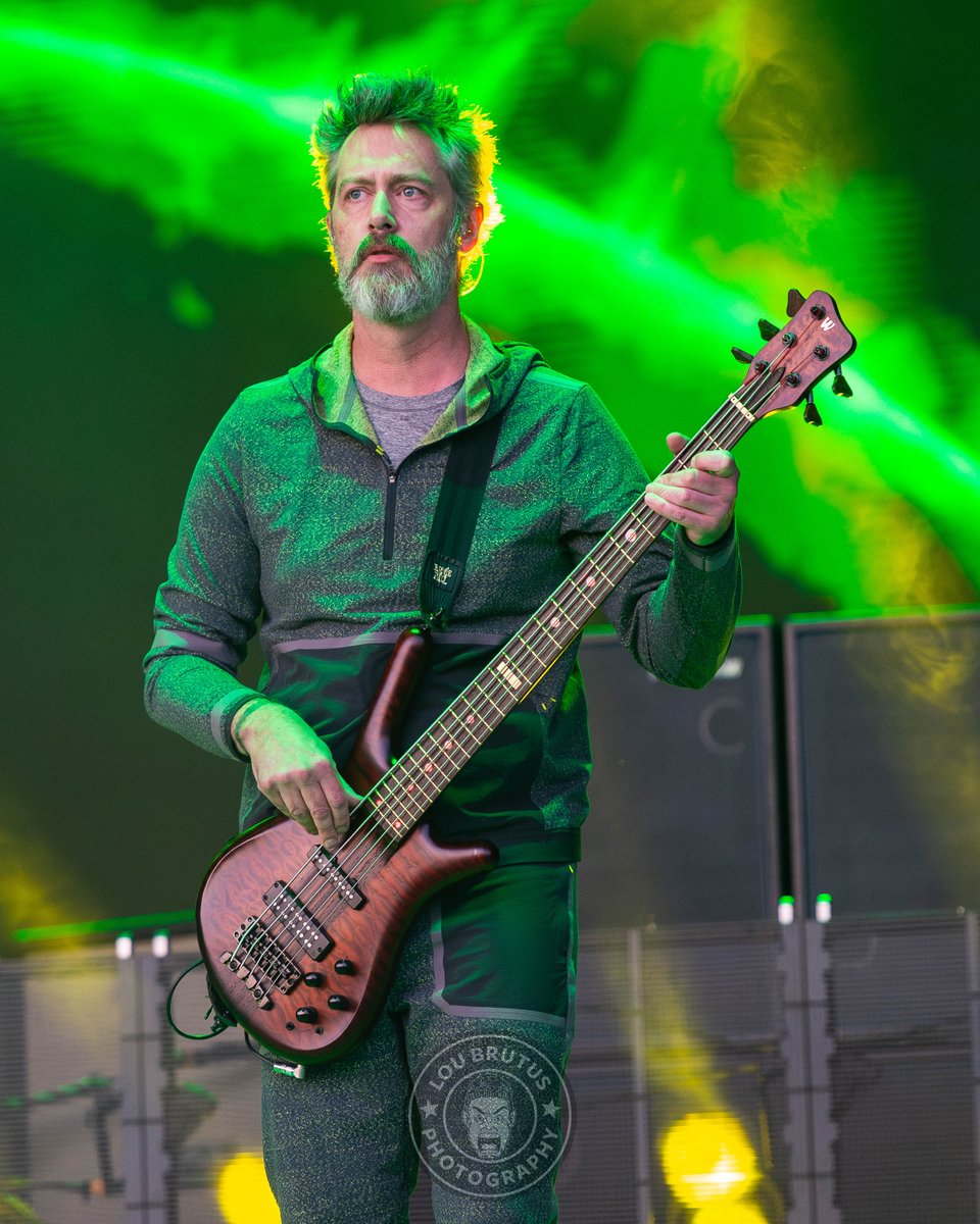 LouBrutus's tweet photo. 311!!! Heavy and groovy at the same time, the great Aaron "P-Nut" Wills of @311 laying it down at @RockFestWI. I had a great time catching up with him in person for the first time in too long. #311 #RockFest #RockFestWI #RockFest2024 #Nikon https://t.co/8mdPgH0i8d