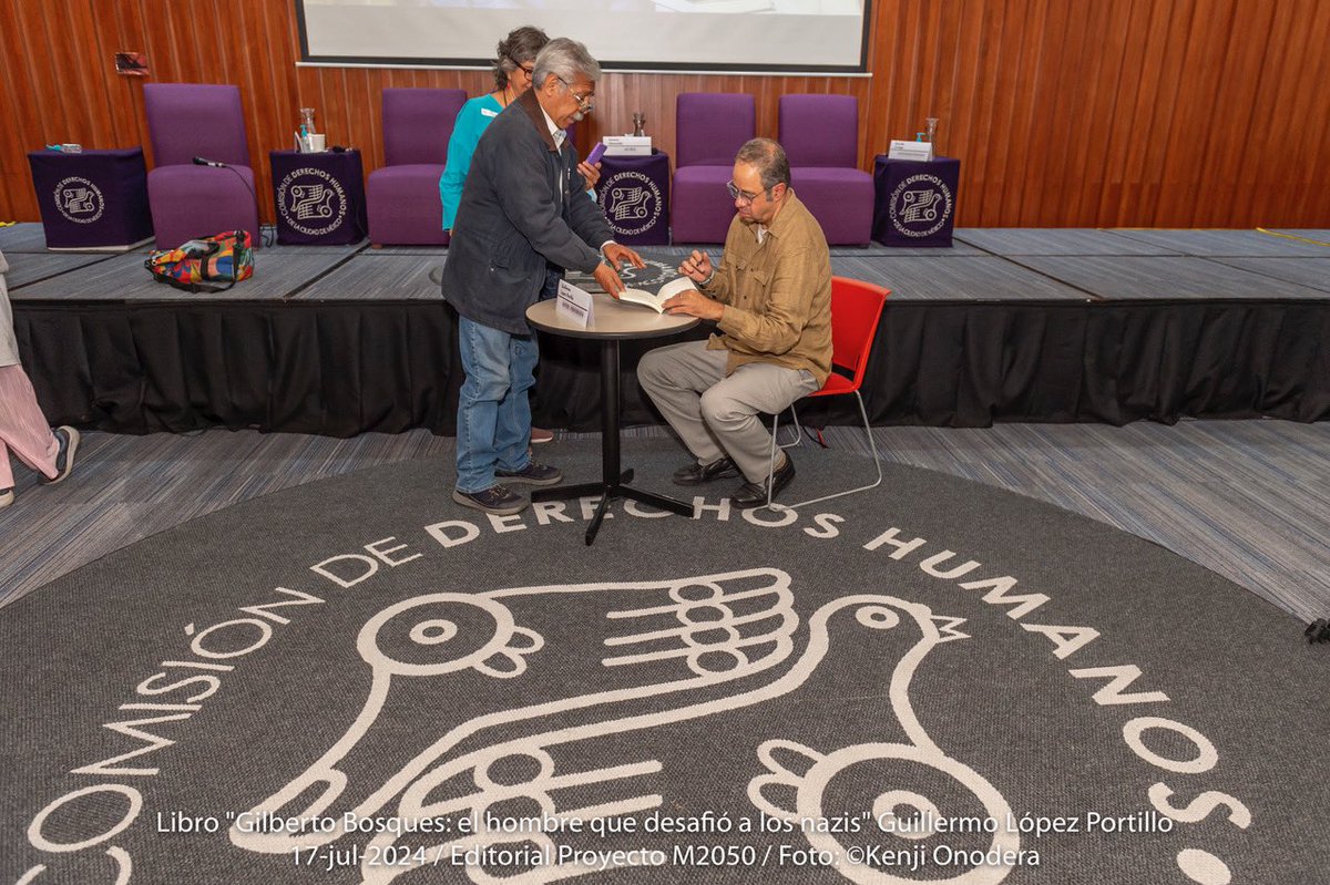 Proyecto_M2050's tweet photo. Presentación del #libro “Gilberto Bosques: el hombre que desafió a los nazis” del autor y destacado periodista @momoportillo en la @CDHCMX
Prólogo: @FJorgeFHdz 
@susana_alexandr 
@Irma_gut 
RicardoArriaga

https://t.co/0t7mcVEKCu https://t.co/tWlBsQR9UH