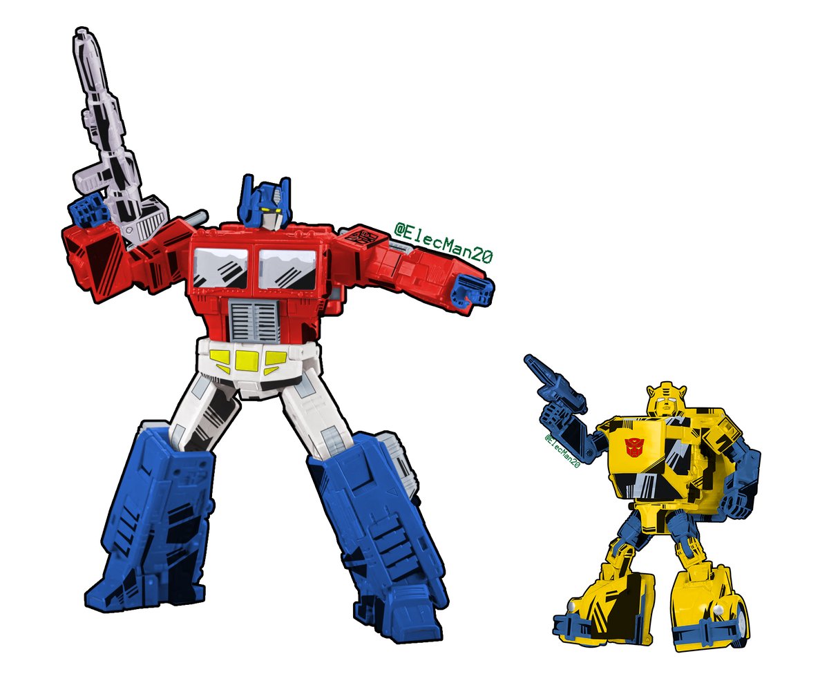 ElecMan20's tweet photo. Comic Edition 2-pack: Optimus Prime and Bumblebee.
#Digibash #Transformers #ComicEdition #OptimusPrime #Bumblebee https://t.co/lEBDEZOKj1