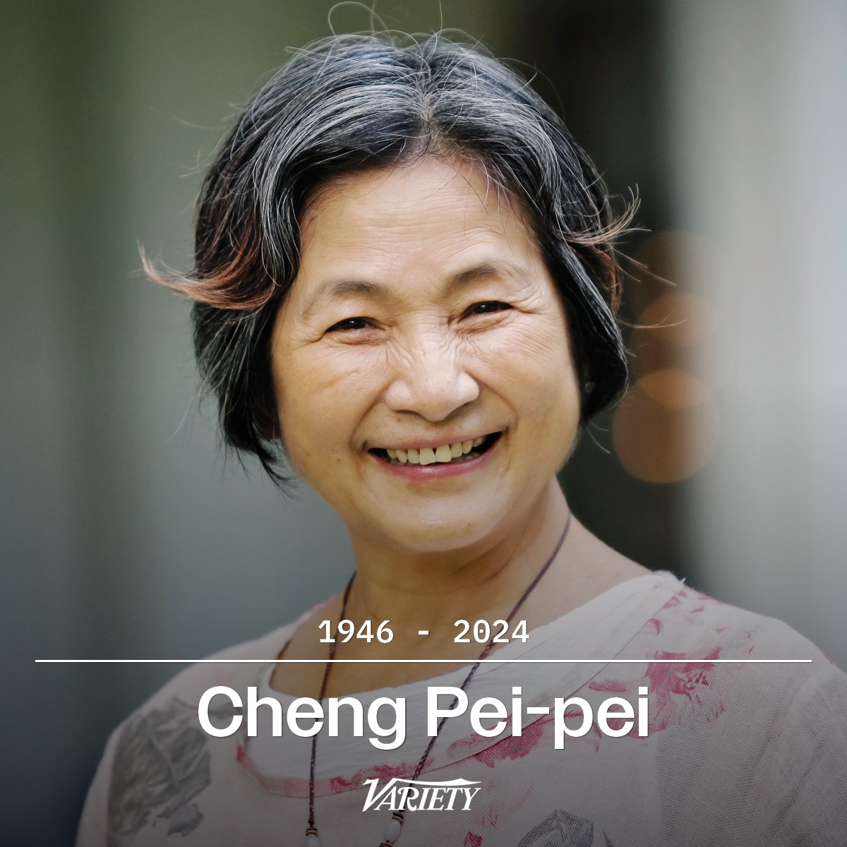 Cheng Pei-pei, the Chinese-born actor who starred in Ang Lee’s “Crouching Tiger, Hidden Dragon” and King Hu’s “Come Drink With Me,” has died. She was 78.

bit.ly/4f7dKnn