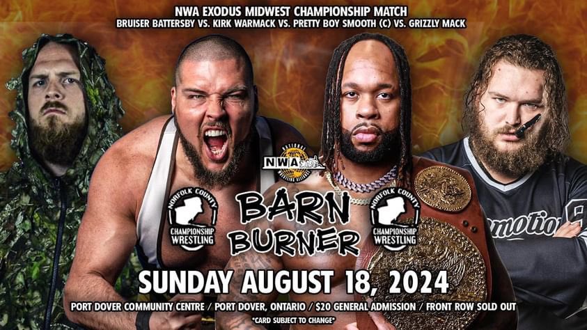 The rings gonna need to be reinforced for this one. 

<a href="/NCCW_Norfolk/">Norfolk County Championship Wrestling</a>