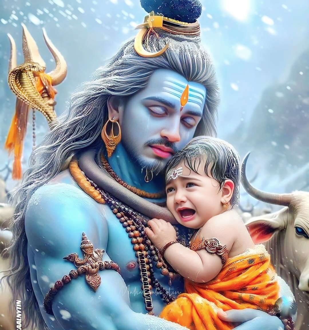 Ritu_i0's tweet photo. उसीने ने दुनिया बनाई है  कण कण में वो ही समाया हुआ है, 
दुःख भी सुख सा बीतेगा सर पे जब महाकाल का साया हो.

#हर_हर_महादेव_शिव_शंभू_ॐ https://t.co/btnx85D69X
