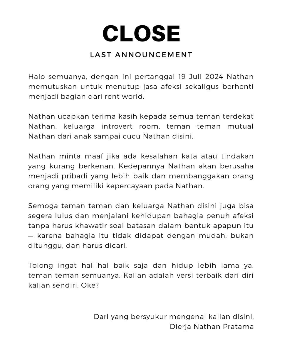sclatan's tweet photo. Announcement. https://t.co/FnWHbsLi2W