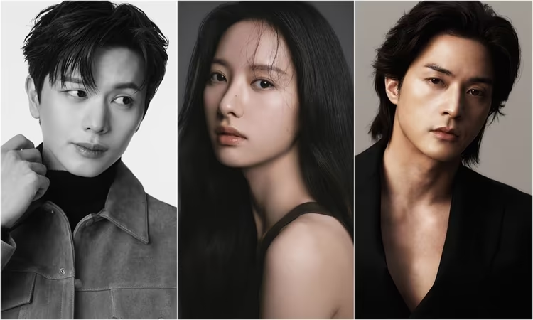 kdrama_menfess's tweet photo. •kdm• CASTNYA MENYALA🔥

Yook Sungjae, Kim Jiyeon (Bona), Kim Jihoon, konfirm bakal main drama historical fantasy romcom SBS 'The Haunted Palace' <Gwigoong> garapan sutradara 'Mr Queen' tayang 2025
https://t.co/z0CBQmDmsZ