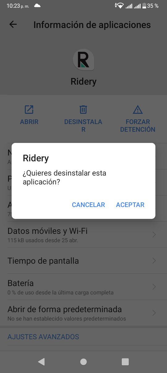 Nada más gratificante que no ser parte de esta gente #Ridery
Ya era hora de #desinstalar cómo este 28 de julio desinstalamos a otros más