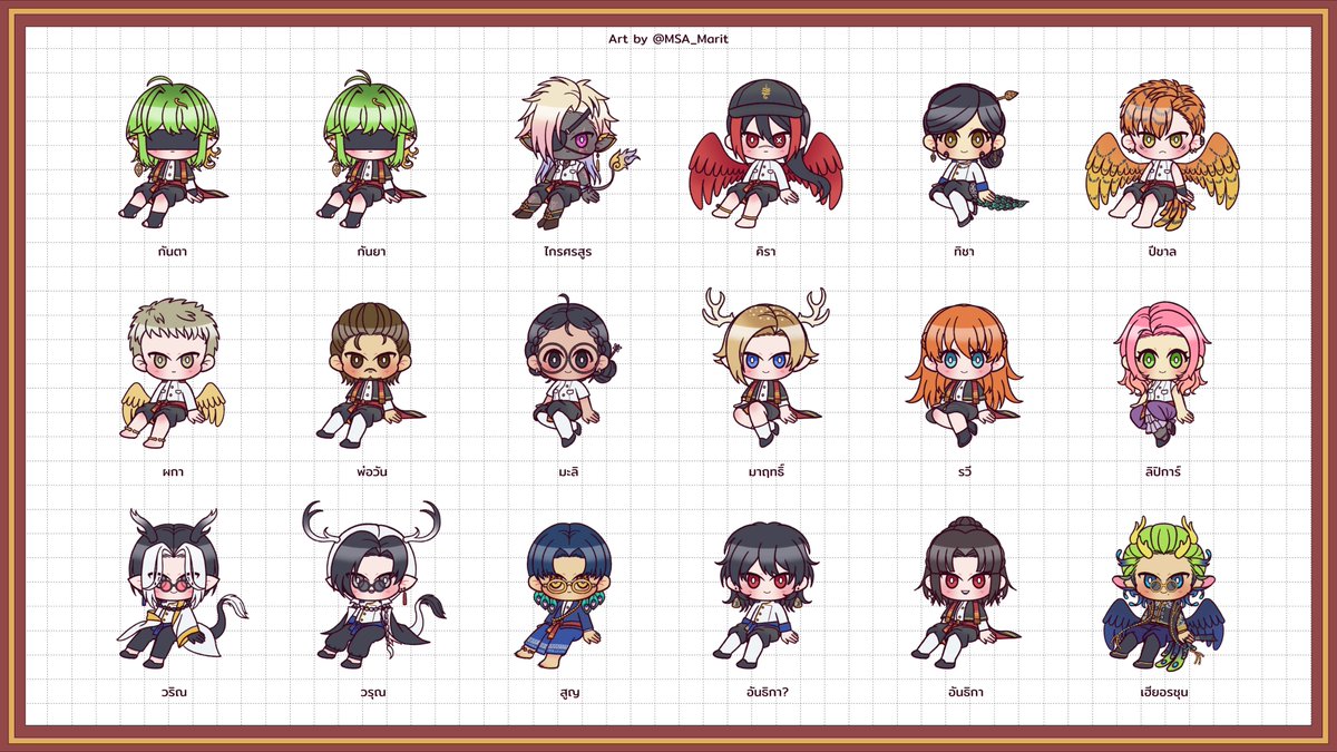 SVCS_Petunia's tweet photo. 🥁 รัวกรอง 🥁

Thank you for joining! แซมเปิ้ลจิบิรอบแรก

(ขอบคุณที่ให้ความไว้วางใจให้เราเอาไปทำเป็นหนูทดลอง สำหรับรอบต่อไปของประชากรชาวส่งจดหมายที่เหลือ? หากสนใจอีกสามารถกดใจต่อเม้นนี้ได้เลยว่าสนใจเดี๋ยวข้าจะเก็บรวบรวมจำนวนถึงเหมาะสมอีกครั้งอย่างแน่นอนเพราะมันสนุกนี่ 💅) https://t.co/aSdLigoWvB