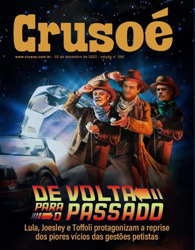 FMouraBrasil's tweet photo. Temos muito orgulho da capa da Crusoé que inspirou a onda de memes de filmes sobre o ministro “Taxad”.

Satirizar o poder é tradição mundial do jornalismo vigilante, em capas, charges, crônicas, editoriais.

Defender na TV a censura de memes é a nova Era da imprensa chapa-branca. https://t.co/XlwdbSYSxg