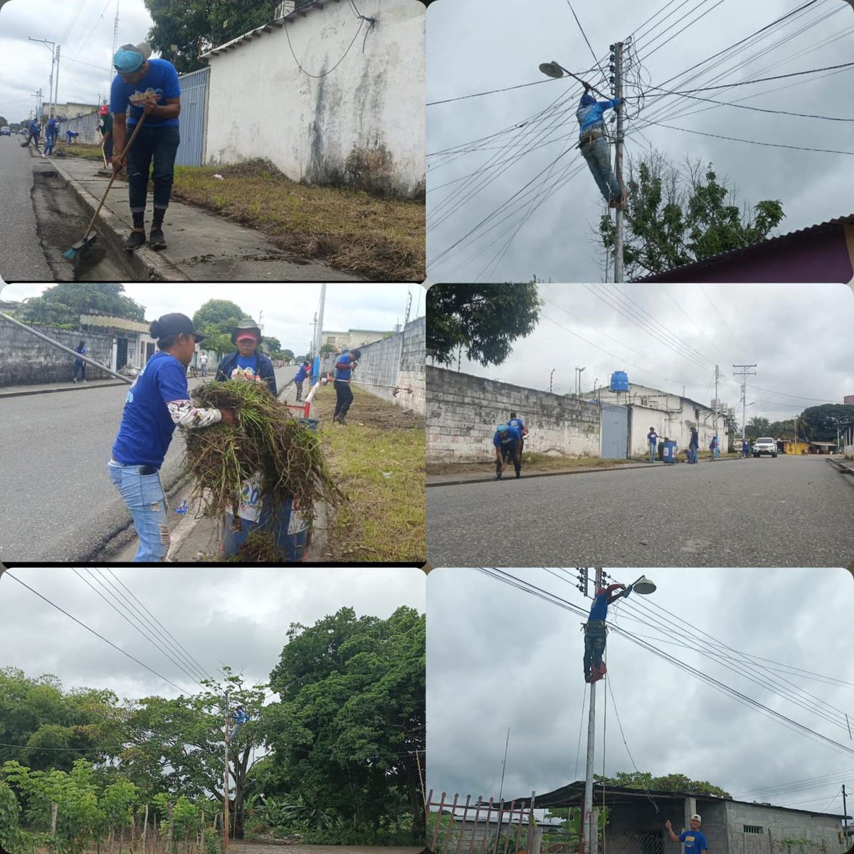 AlbinAlvarado's tweet photo. Avanza con fuerza Un corazón para #Esteller con el mantenimiento y ornato, además de desinstalación de vapoleta para la próxima instalación de luminarias LED a través del plan Fiesta de La Luz.⚡
Con Nicolás Maduro y Primitivo Cedeño en #Portuguesa #ElCompromisoEsContigoNicolás https://t.co/Jhe9NWfKay