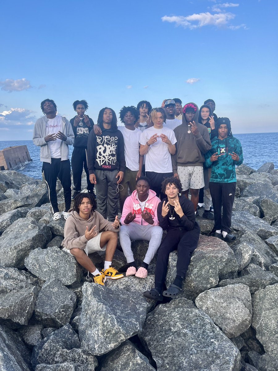 Another <a href="/UMDBulldogMBB/">UMD Men's Basketball</a> team camp in the books for the Tigers. Shout out to these guys for putting the work in on the court. Back to the grind! #fridleybasketball
