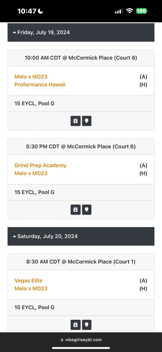 My schedule for Nike Nationals !! 
<a href="/olmcwbb/">OLMCWBB</a>