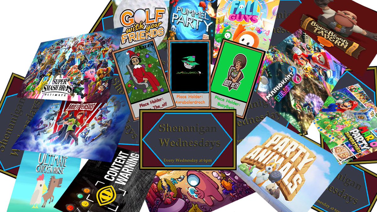 avrabalerdroch's tweet photo. We might edit this later on but for now...Shenanigan Wednesdays is our community day we do every Wednesday at 6pm you can visit either me or @busy_beth over on Twitch, feel free to join our discord we are currently running a poll to determine the game that we will stream that day https://t.co/B88Nem4A36