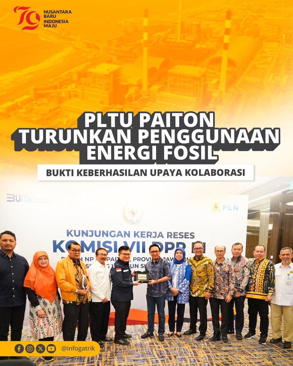 ditjengatrik's tweet image. Sobat Gatrik,

Tahukah kalau Green Hydogren Plant (GHP) dan co-firing biomassa dilakukan oleh PLTU Paiton? Keren kan!

#listrikuntuksemua
#netzeroemissions
#pltupaiton
#NZEIndonesia