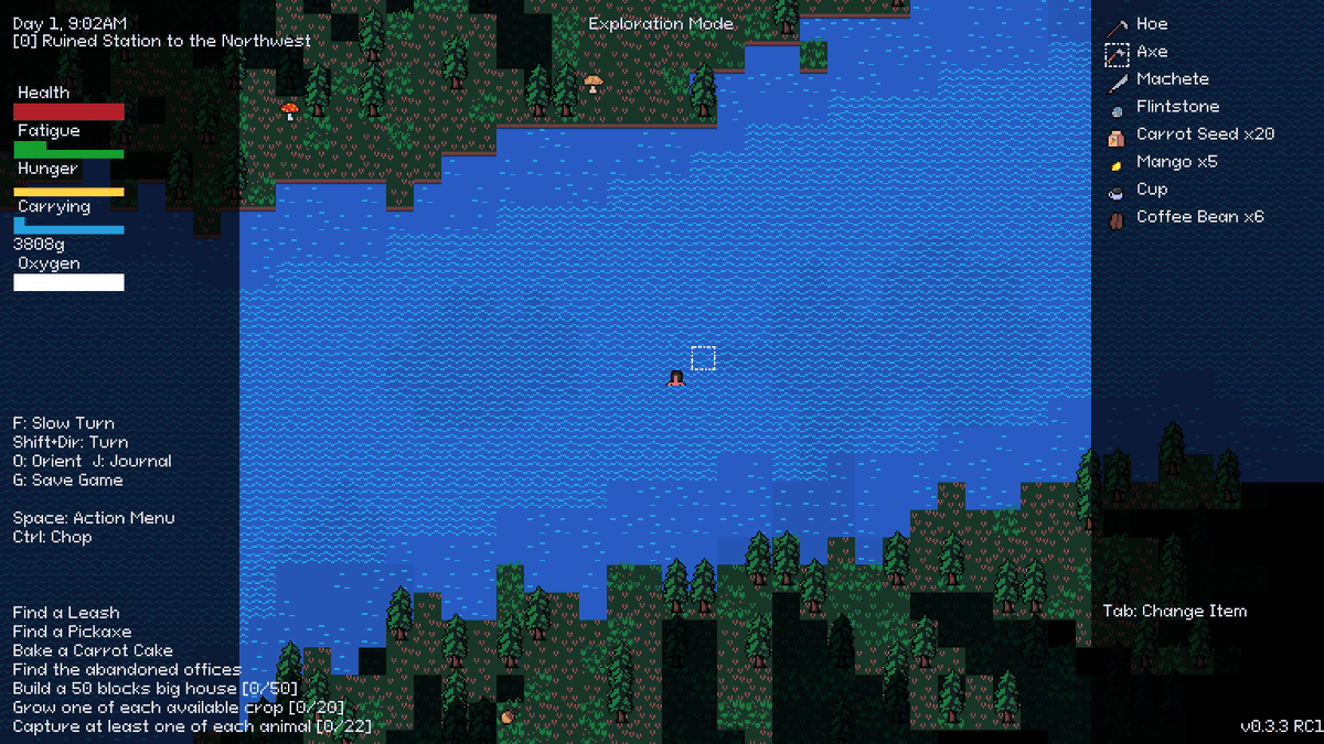 emeraldwoodsgm's tweet image. Emerald Woods is a survival farming and crafting roguelike that allows players to experience escaping modern life to live alone in a mysterious land of forests, lakes, and caverns, inhabited only by strange animals. Play the demo now and join the discord! slash.itch.io/emerald-woods